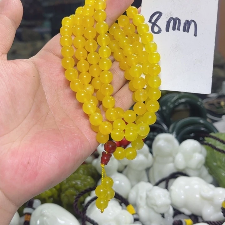 蛇纹石玉颈饰多样性发货未镶嵌