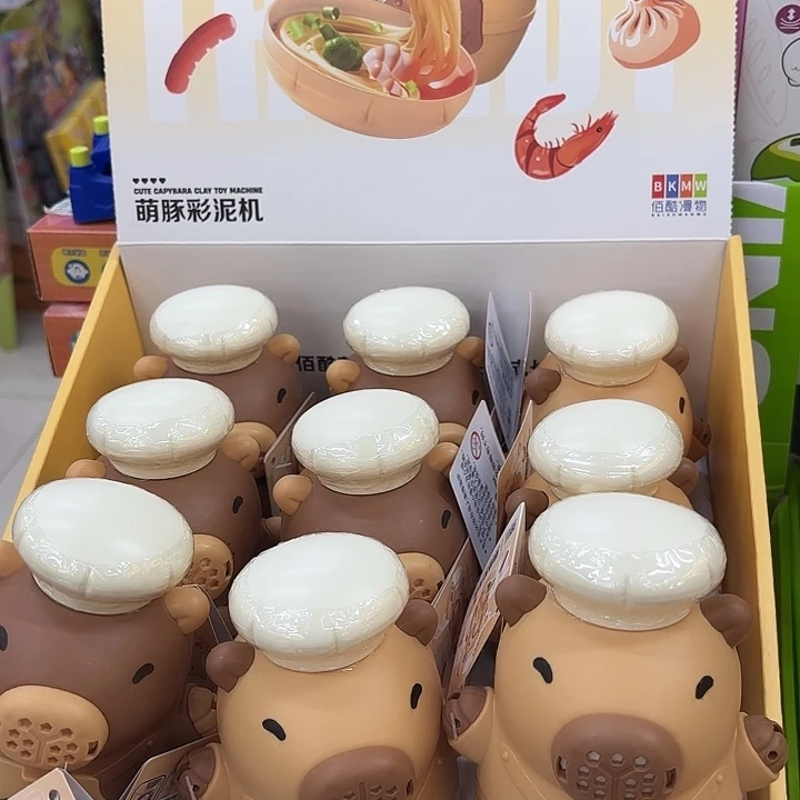 9个装豚豚彩泥机系列