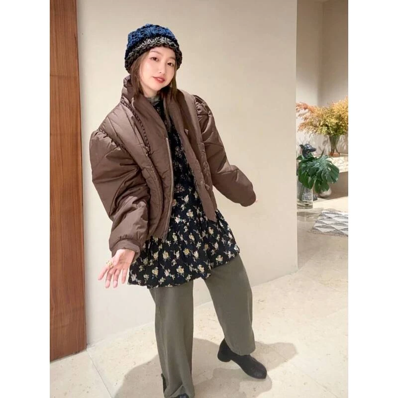 复古花纹气质短裙