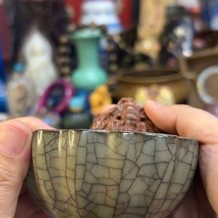老***藏瓷片瓷杯：紫砂壶茶具礼盒