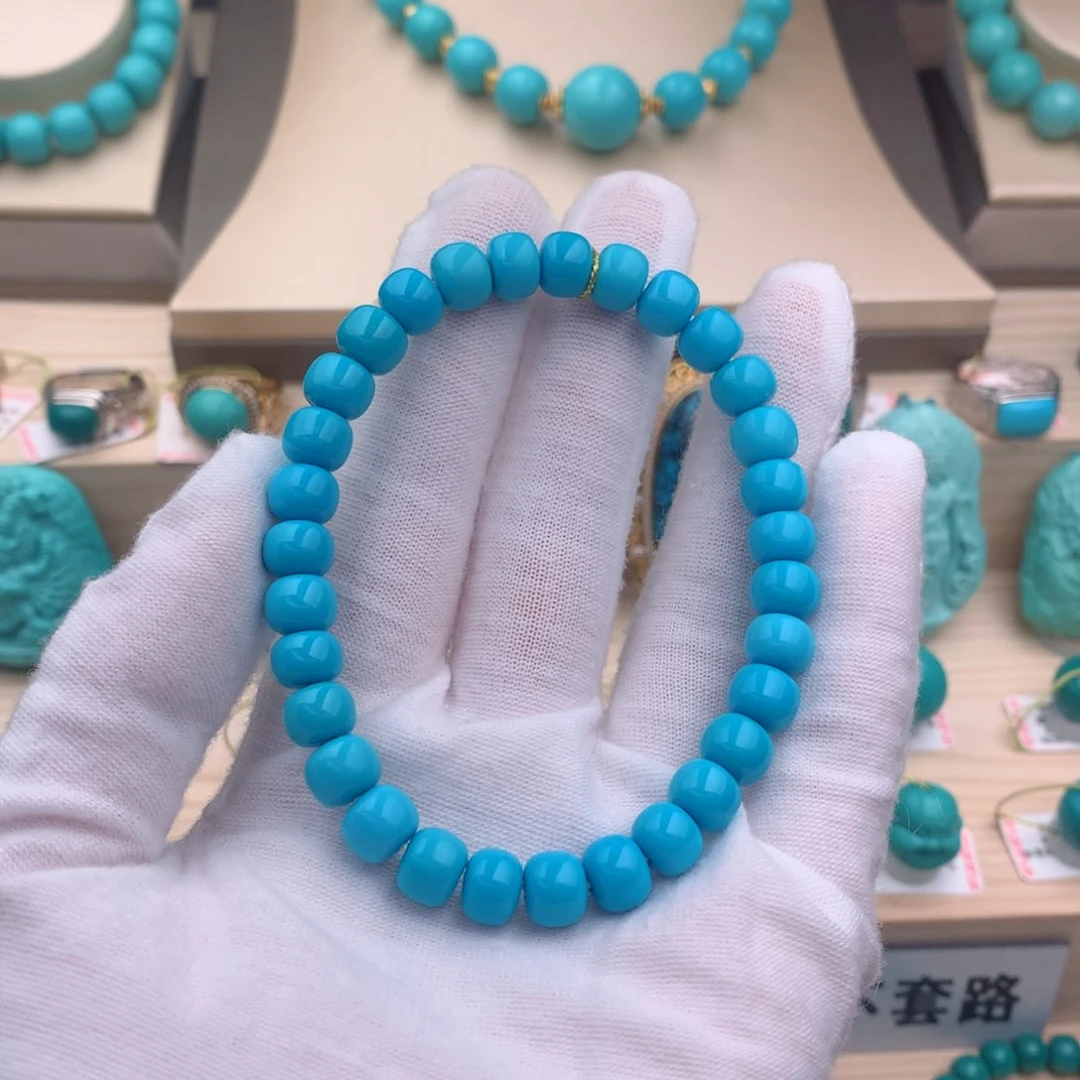 绿松石珠宝奇石未镶嵌