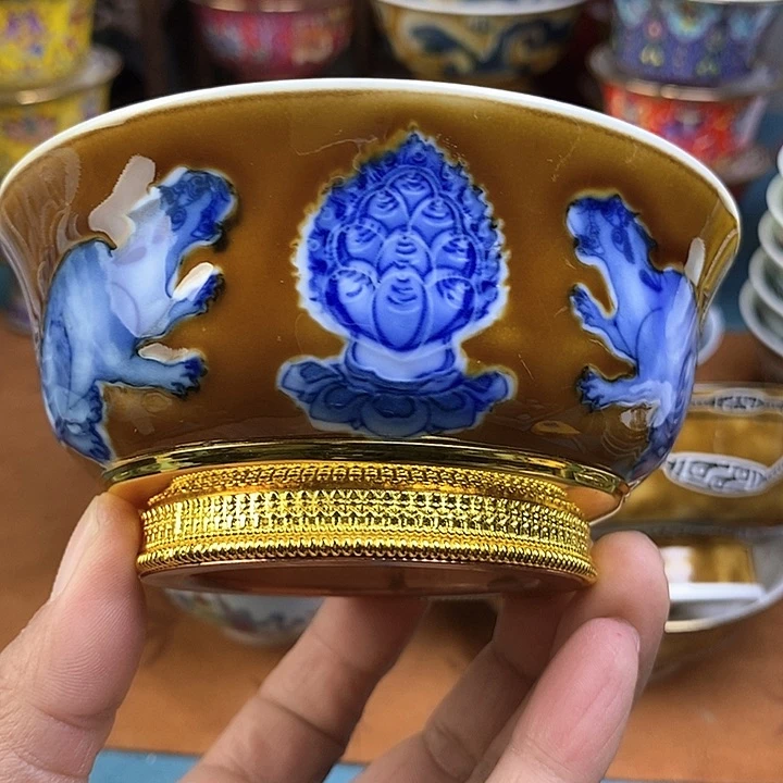 景德镇陶瓷藏式茶碗