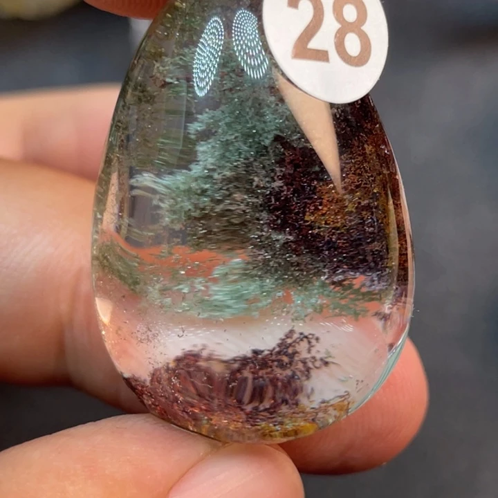 水晶颈饰未镶嵌c****g脖子