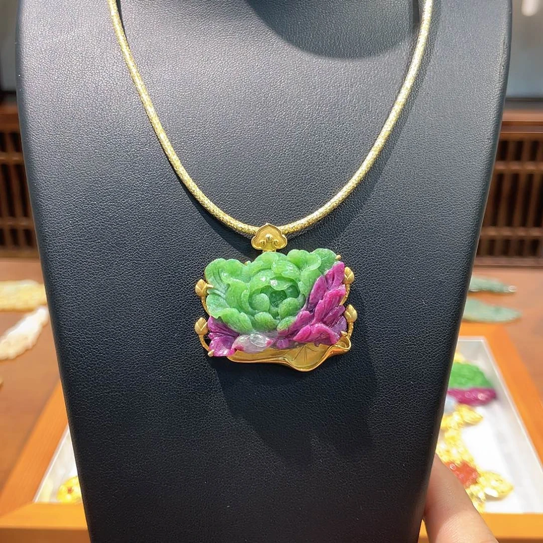 锦纶铁合金吊坠项链