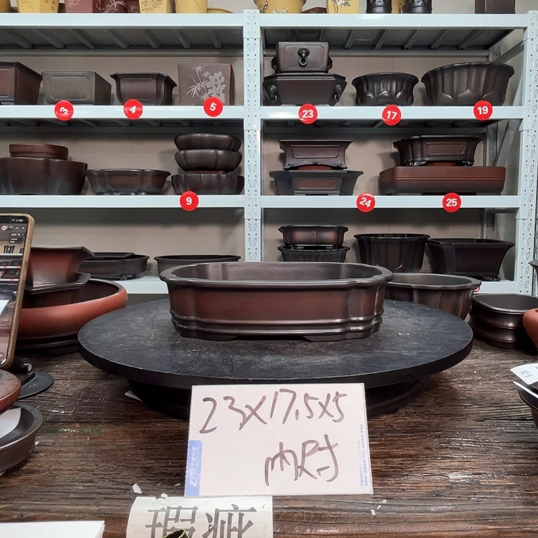 紫砂花盆宜兴紫砂45号