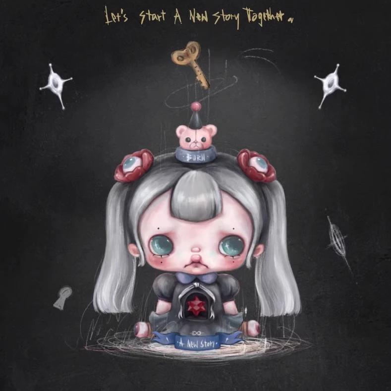 【米拉潮玩】TINYTINY开场白系列盲盒手办潮流玩具摆件