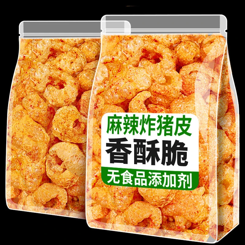 滇品客云南炸猪皮即食麻辣泡皮泰式香酥脆零食傣族小吃干货下酒菜
