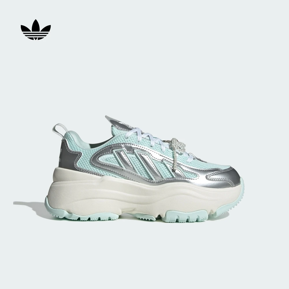 阿迪达斯三叶草 OZGAIA厚底增高经典老爹鞋女新款 adidas JS1661
