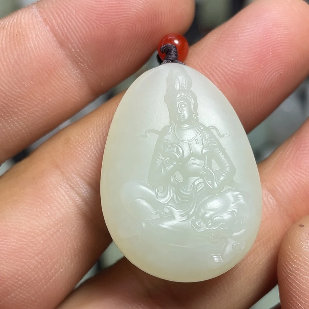 ****️和田玉（糖玉）未镶嵌颈饰吊坠