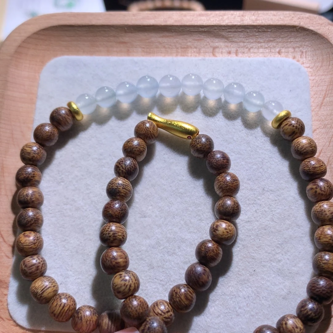 翡翠散珠特价白月光2圈卡5.6-6