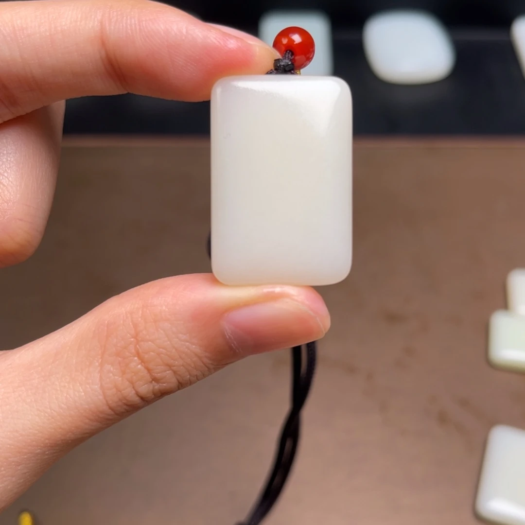 和田玉未镶嵌颈饰473