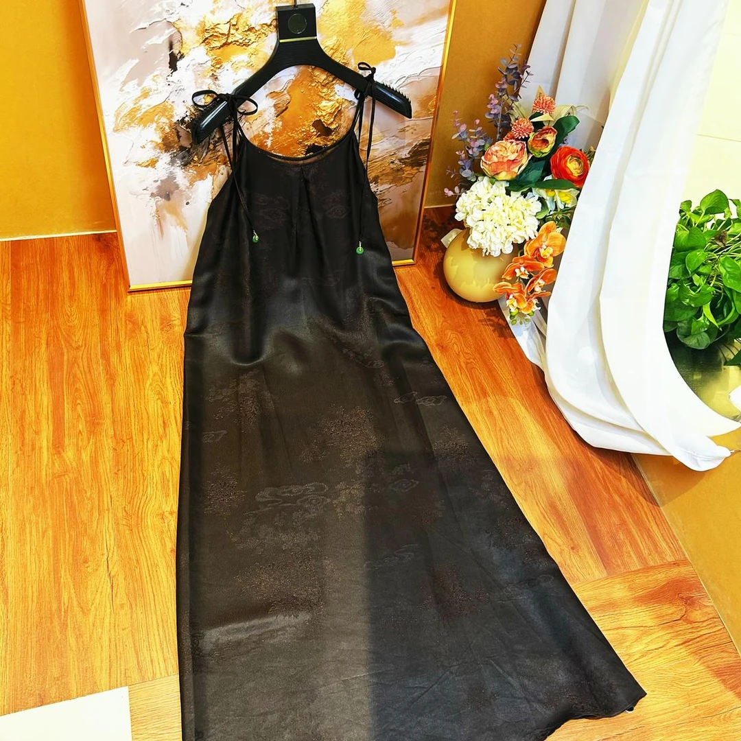 【九妹极简】25春季新款高端新中式连衣裙27188091