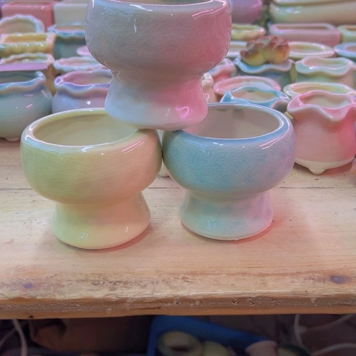 陶瓷花盆当场凑满12包邮