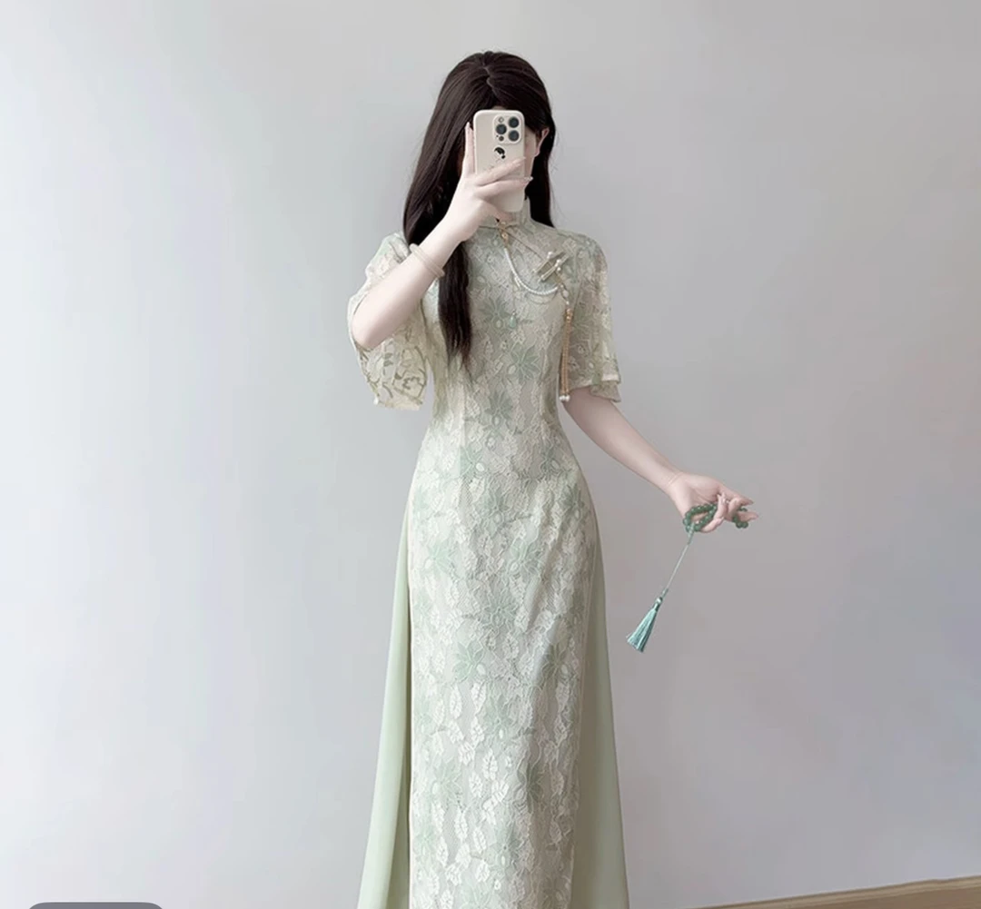 【福利】高端专柜断码手工旗袍  Z19