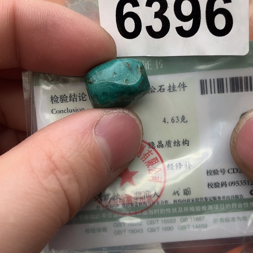 绿松石未镶嵌颈饰