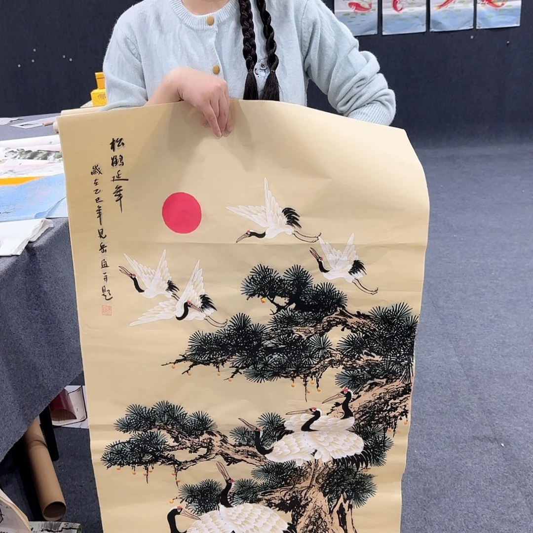 国画非常精美的一幅作品