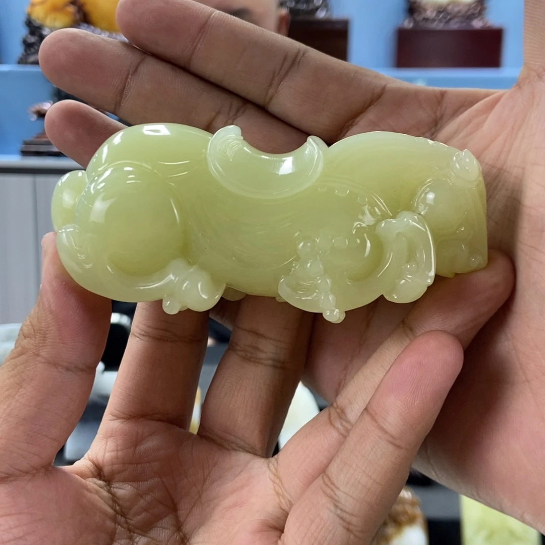 龍***人和田玉未镶嵌把件