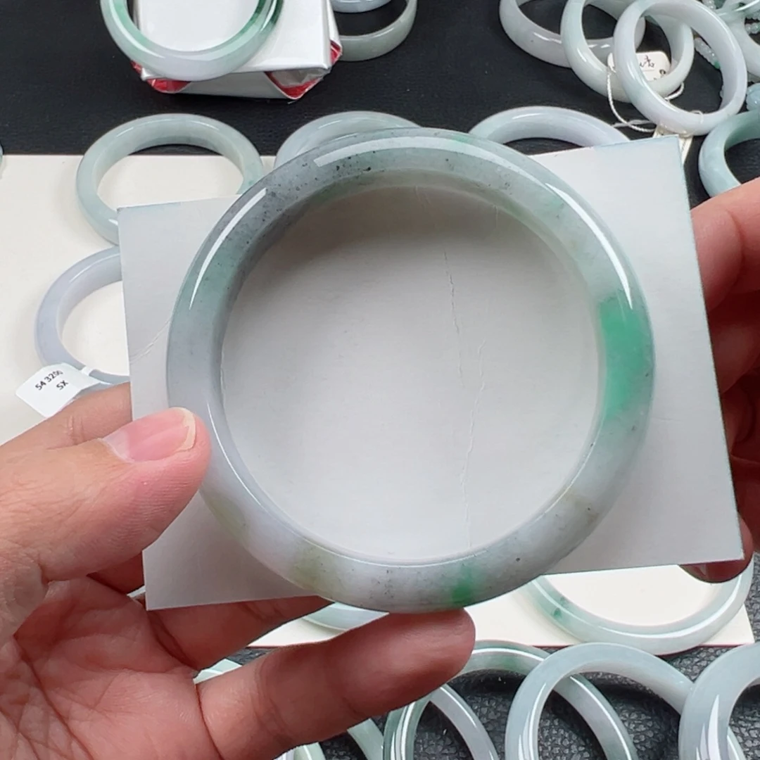 未镶嵌手镯翡翠58.0*11.9*7.9