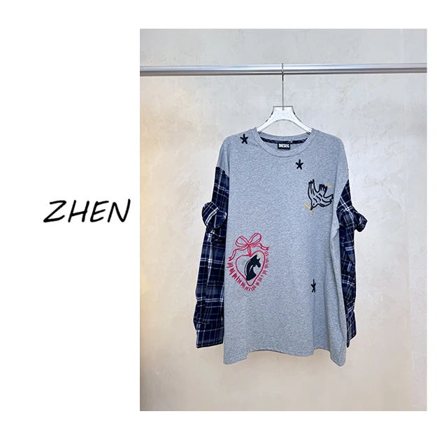 【ZHEN】25K01362  2025新款时尚气质休闲百搭衬衫上衣女