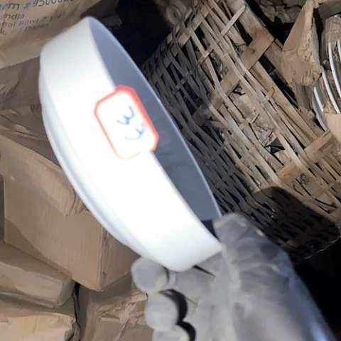 瓷片国营厂库存微瑕14.5厘米33