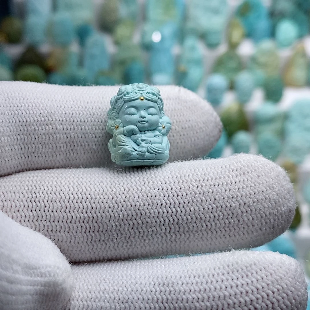 绿松石绿松石未镶嵌毛*