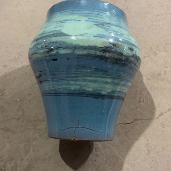 花盆紫砂口径21高度30一只瑕疵