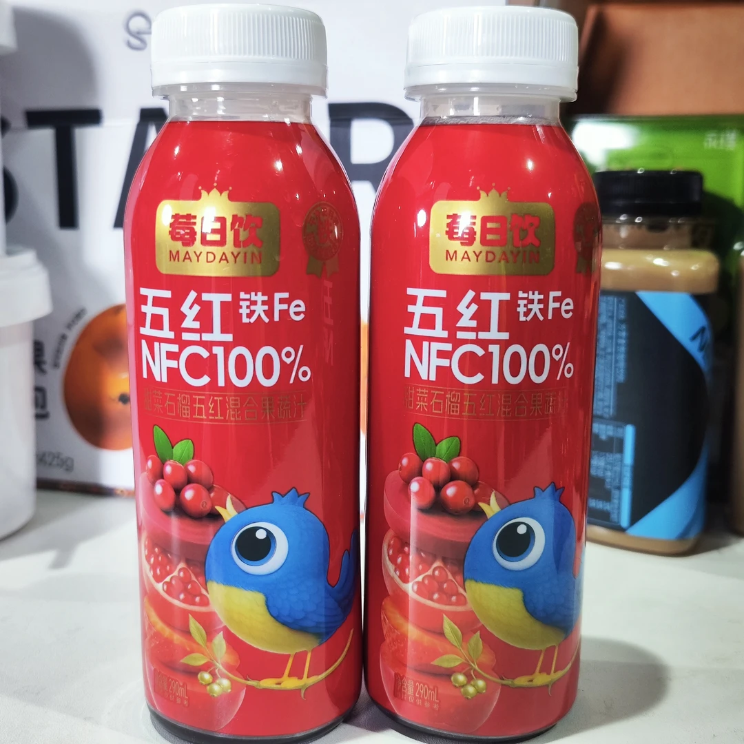 【26-4-18到期】每日饮NFC甜菜石榴五红混合果蔬汁290ml*6