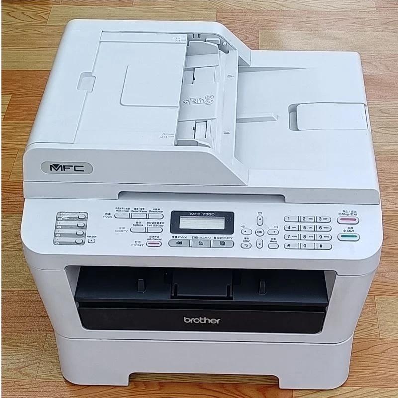 兄弟DCP7360多功能一体黑白激光a4打印机家用小型办公电脑