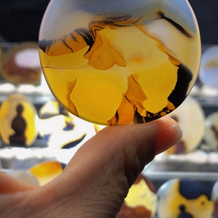 合金玛瑙/玉髓珠宝奇石111