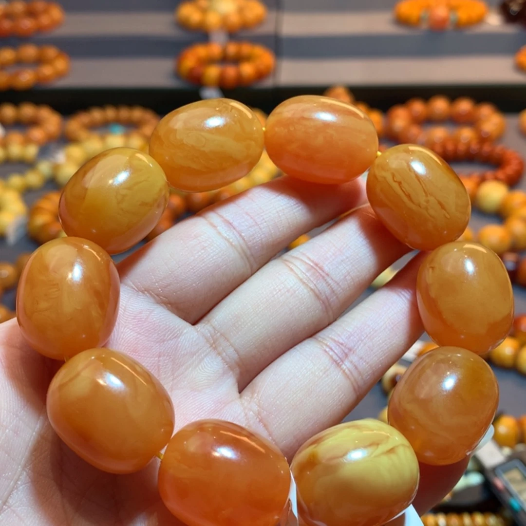 【闪购商品】手串蜜蜡未镶嵌蜜蜡手串