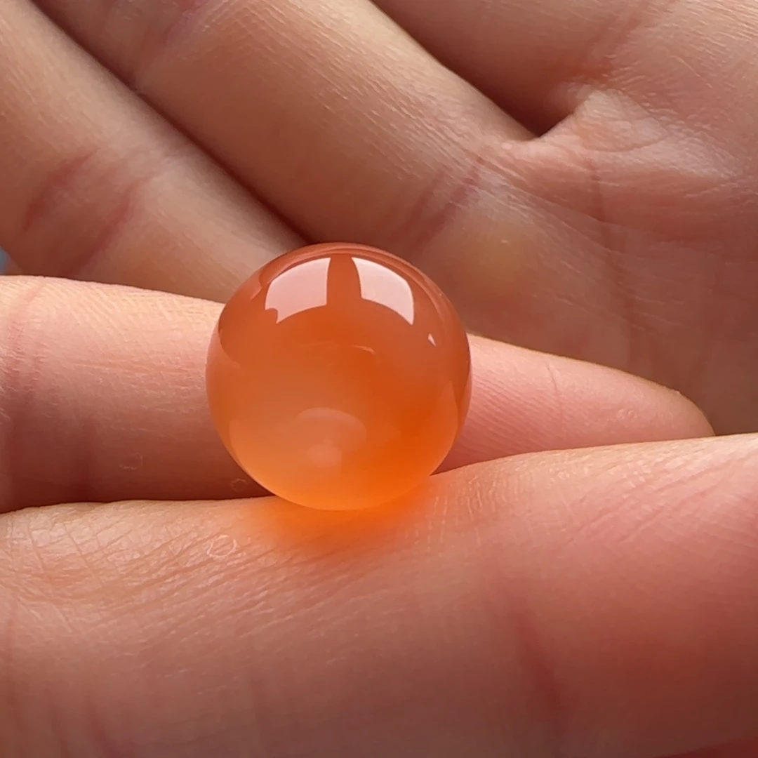 南红玛瑙圆珠12.1未镶嵌