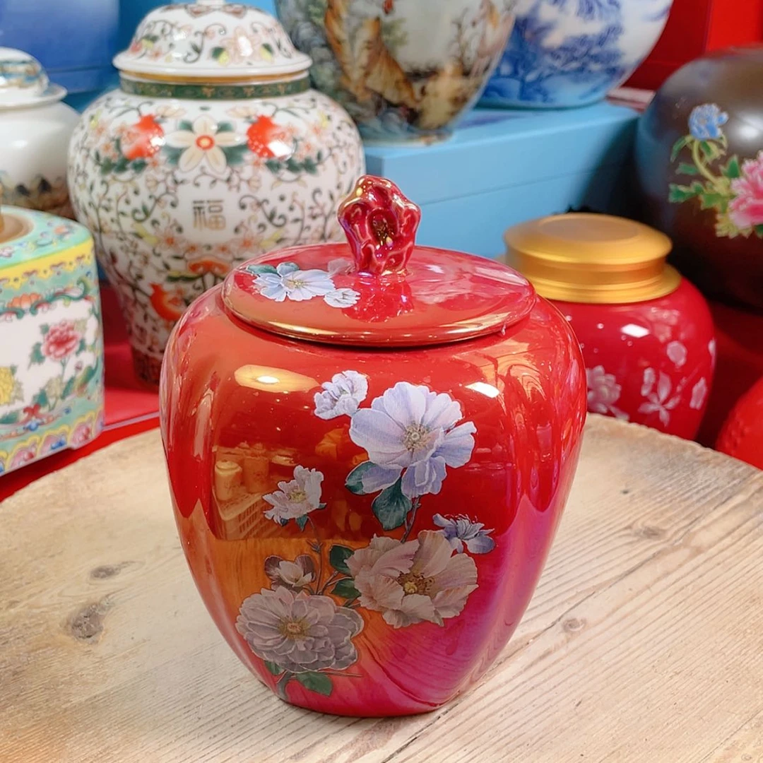 【闪购商品】罐陶瓷茶叶罐密封罐