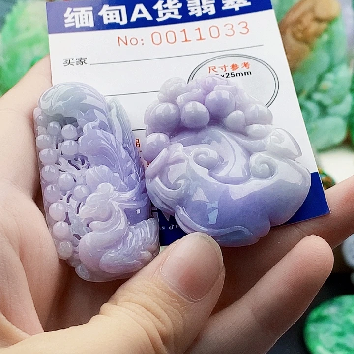 踽***行翡翠未镶嵌吊坠(不含链)