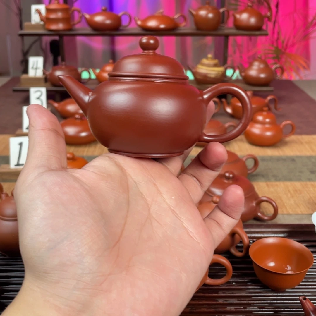 无****茶壶紫砂水平120cc手拉