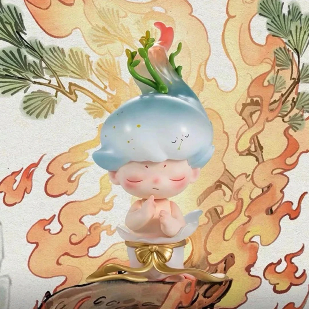 卡片小盲盒潮玩公仔