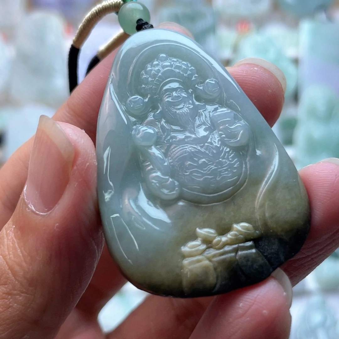 【闪购商品】颈饰未镶嵌翡翠财神