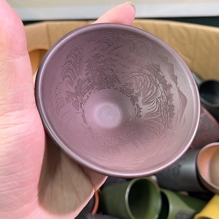 茶杯紫砂全手工紫砂 主人杯