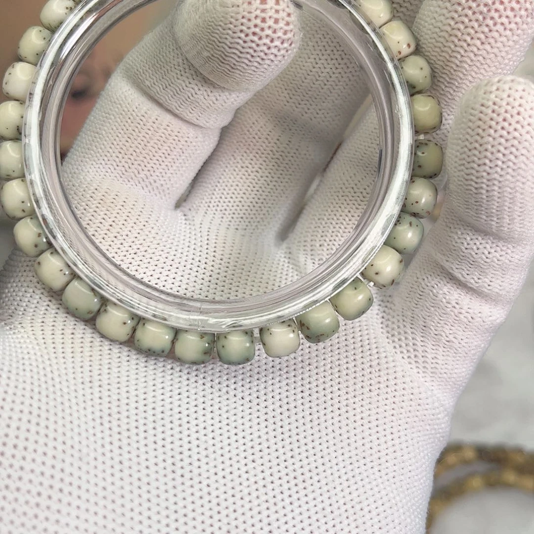 星月菩提手串653 号.  星月菩提.  一物一图.