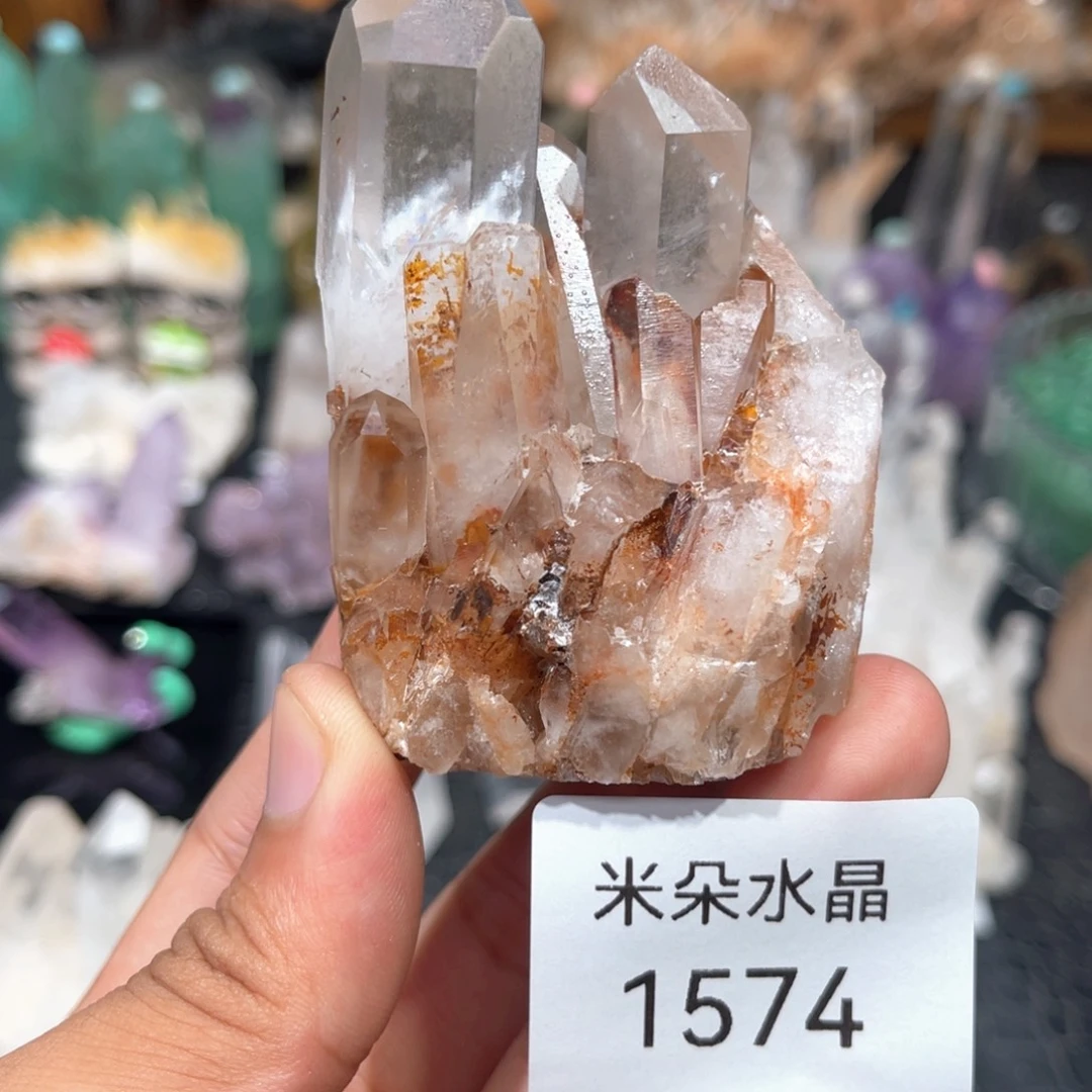 珠宝半成品水晶未镶嵌水晶