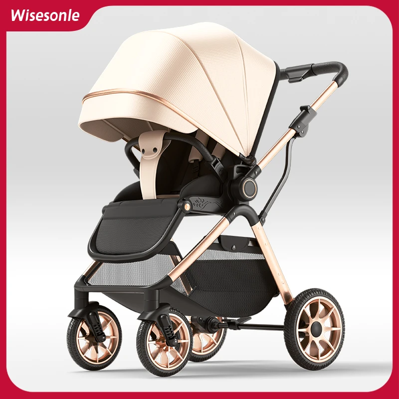 智儿乐婴儿推车可坐可躺轻便折叠双向高景观宝宝手推车新生婴儿车