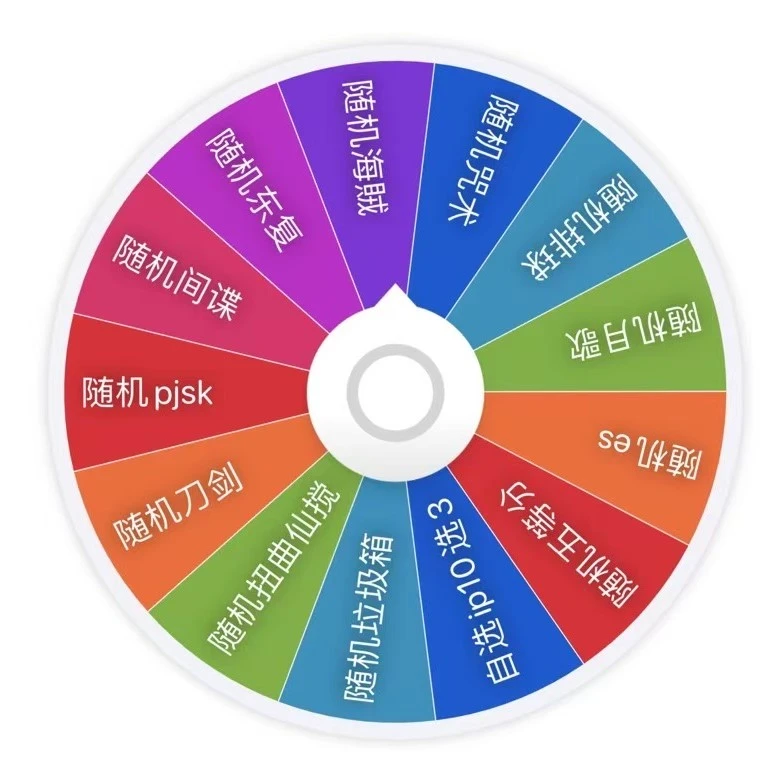 【9.9米日谷】IP大转盘吧唧挂件亚克力色纸扭蛋默认初伤有瑕不退换