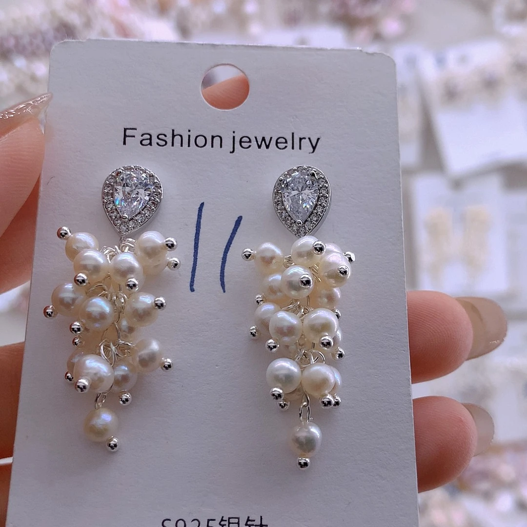 淡水珍珠未镶嵌胸针