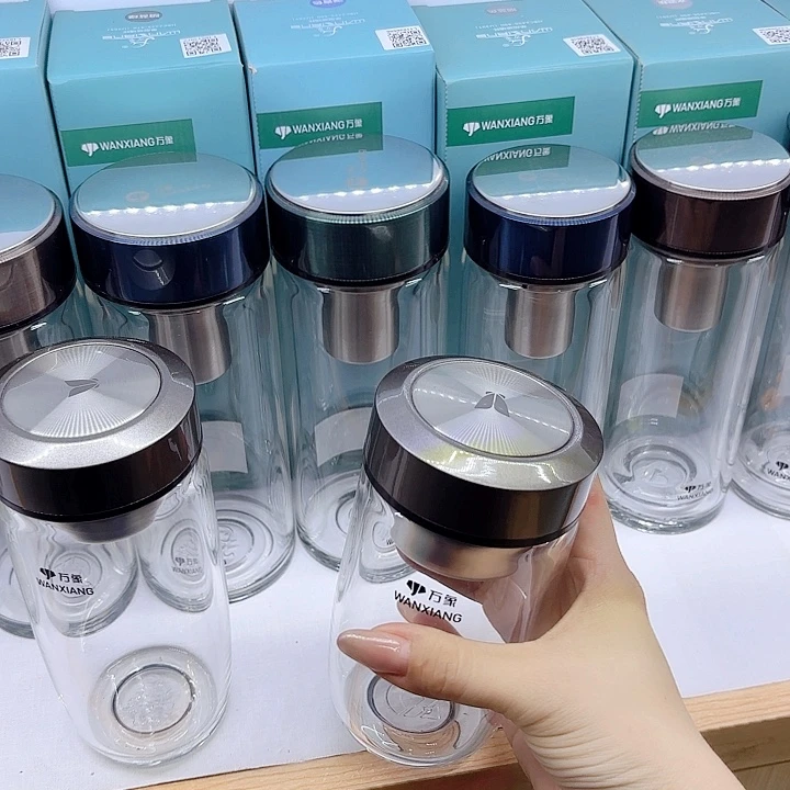 万象品牌单层玻璃杯U402-380