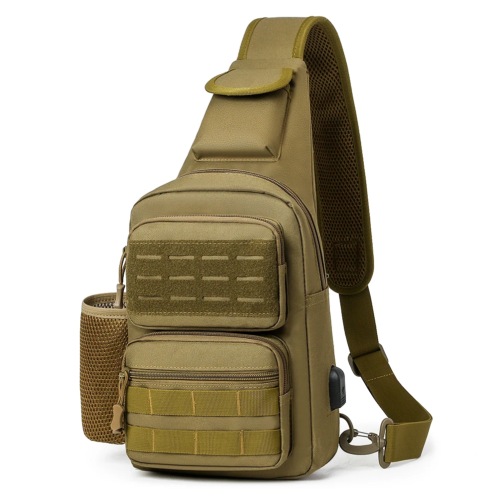 防水骑行胸包户外运动战术包时尚单肩包休闲包户外装备神器