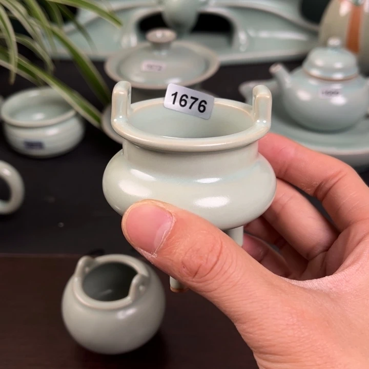 杯1676 青鸾汝瓷汝州发货