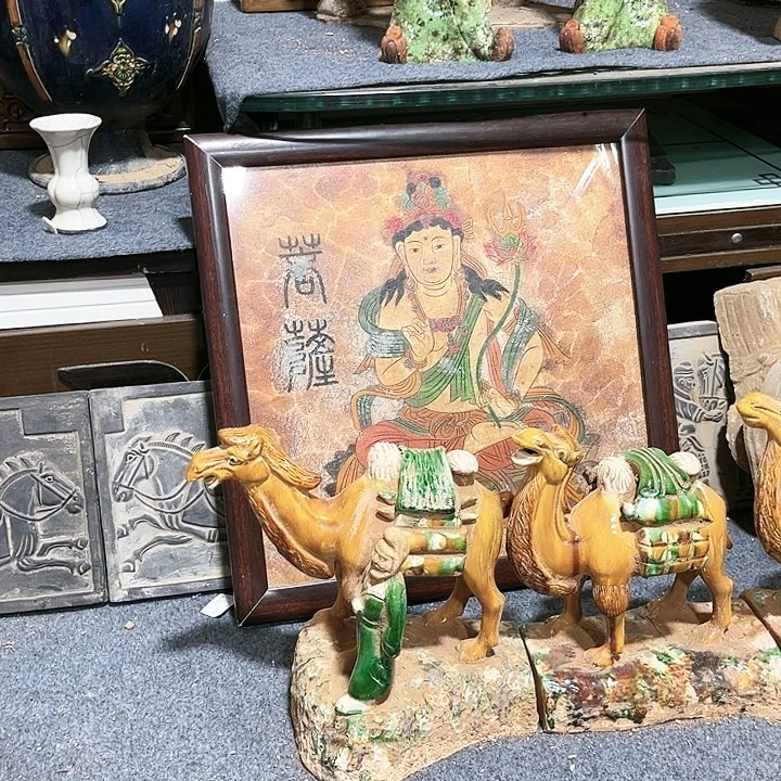 瓦当摆件摆件茶桌摆件茶台用****4