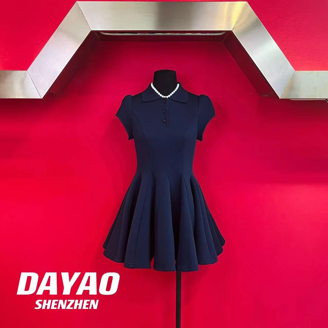 「DAYAO」 24富家千金早春显瘦减龄春夏高档连衣裙轻奢女装WY135
