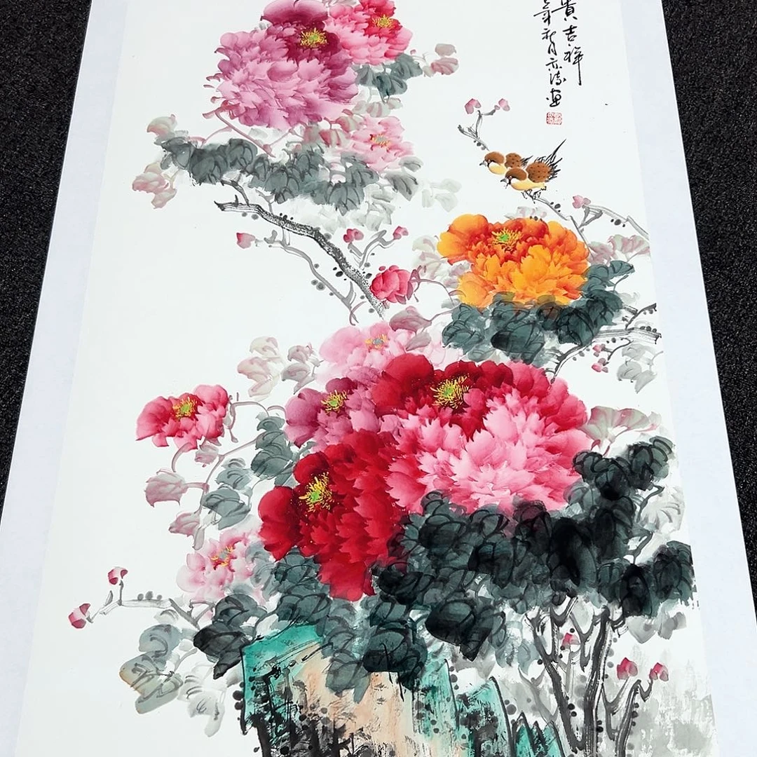 国画刘老师精品精品
