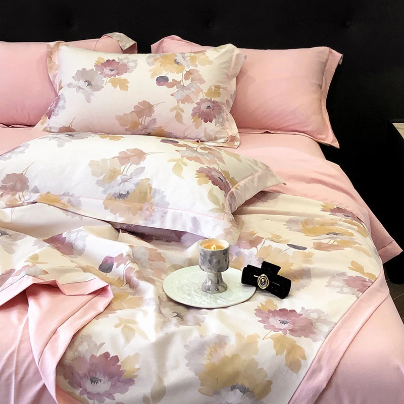 2025新款雪纺纱夏被超柔数码印花夏被雪纺夏凉被