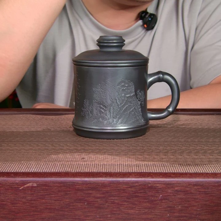 茶杯紫砂高货放漏
